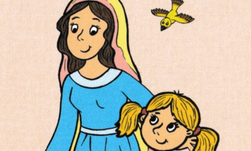 Kartička číslo devatenáct - Matka Boží Panna Maria